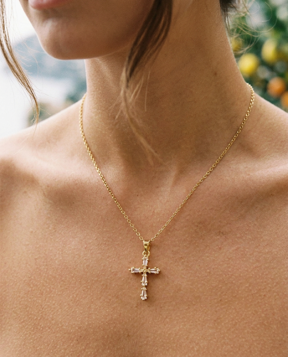 Camaiore Cross Necklace