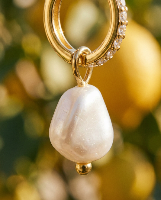 Baroque Perla Drop Earrings