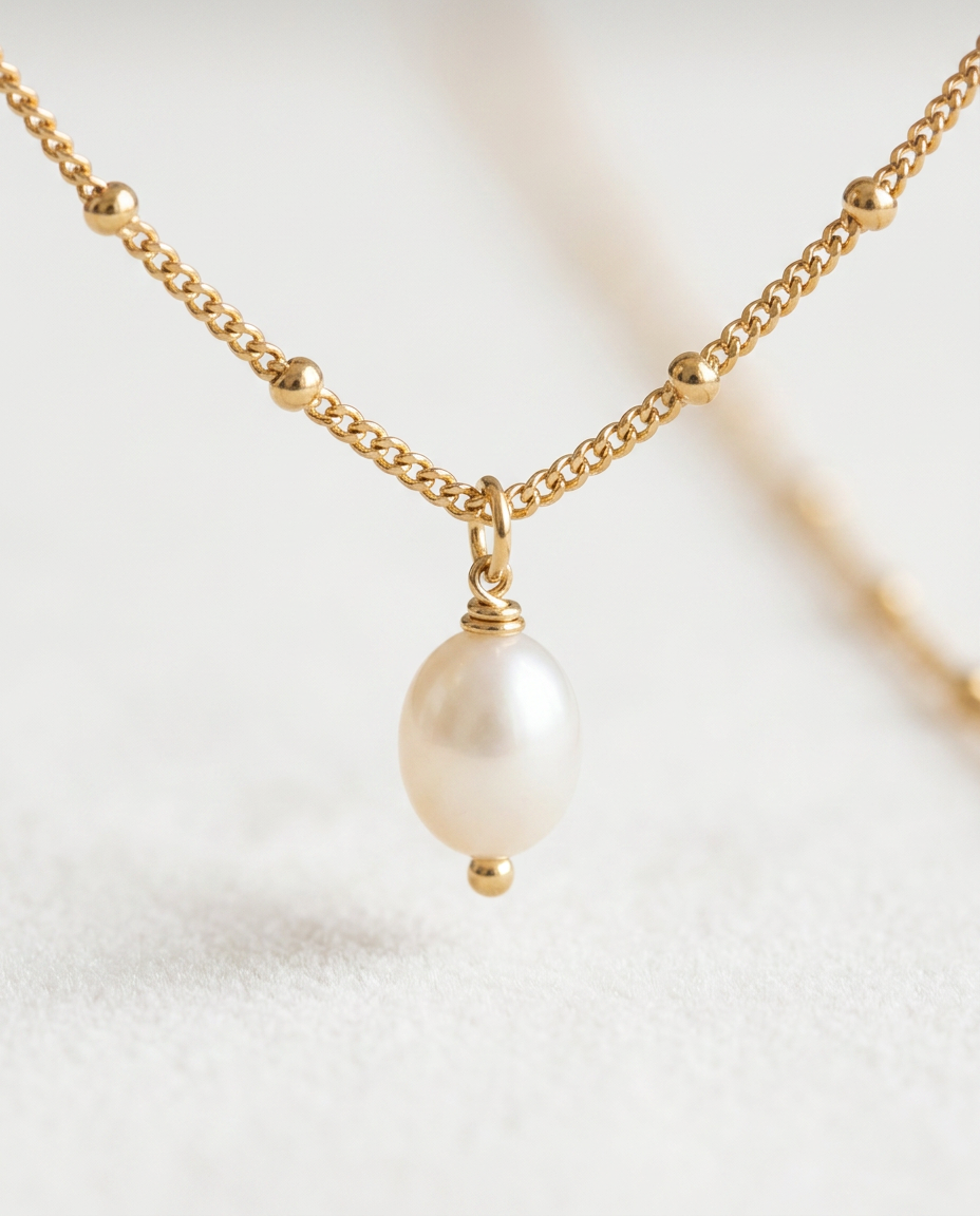 Everyday Pearl Necklace