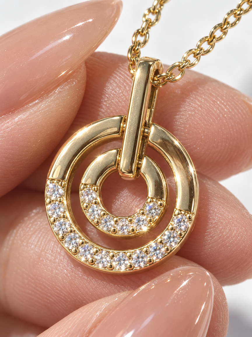 Sweet Donuts Necklace