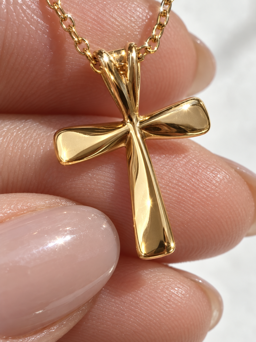 Roma Cross Necklace