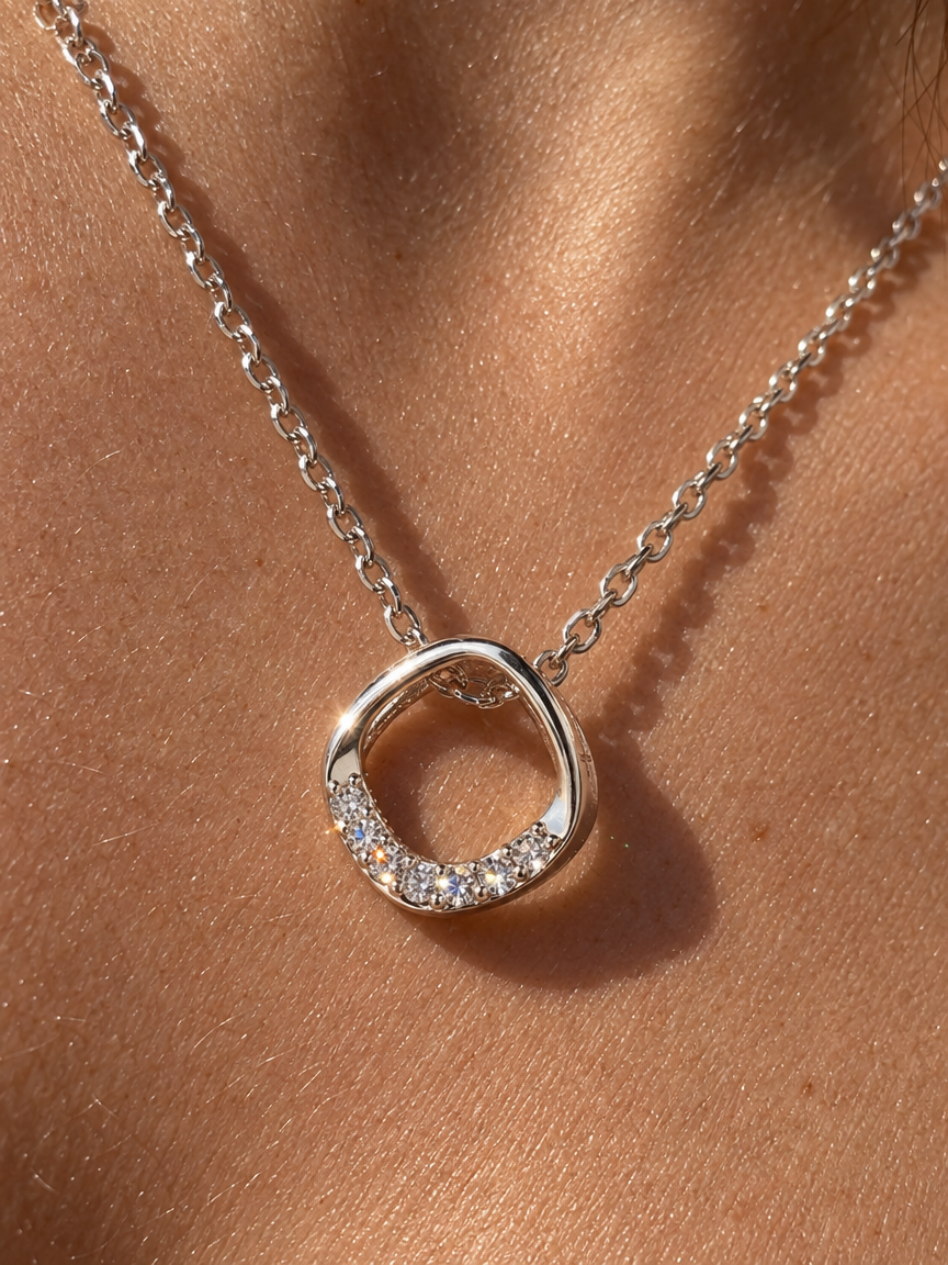 Soft Square Necklace
