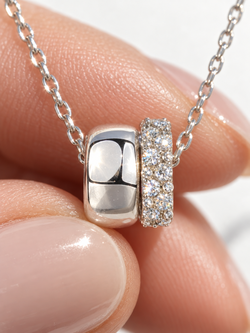 Ring Duo Necklace