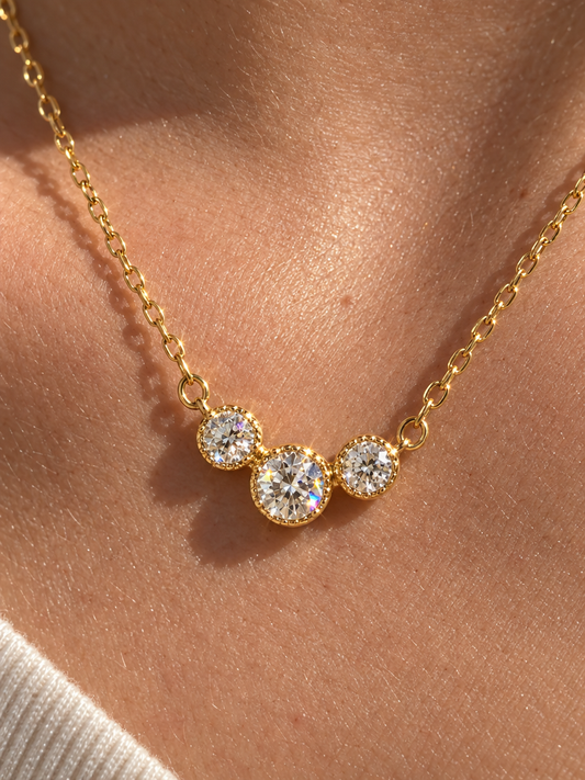 Bubble Trio Necklace
