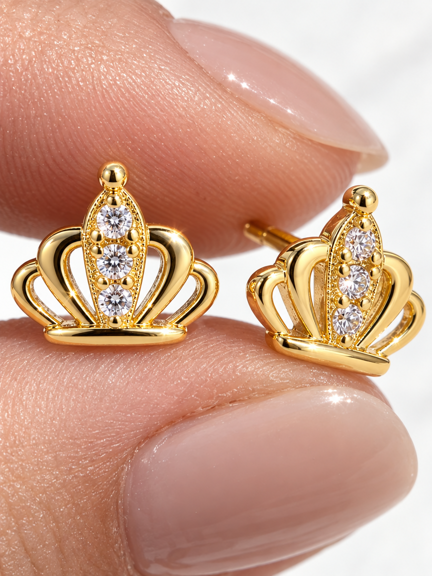 Crown Studs