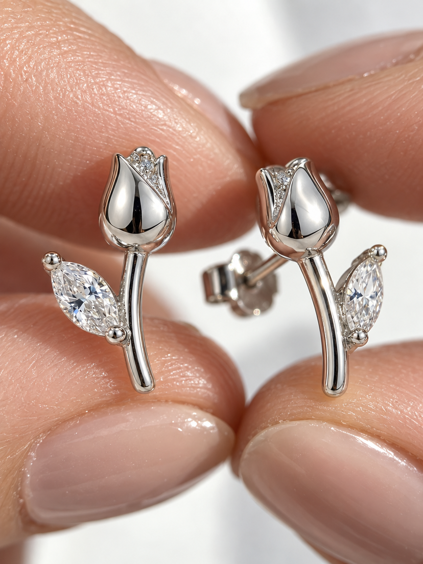 Tulip Studs