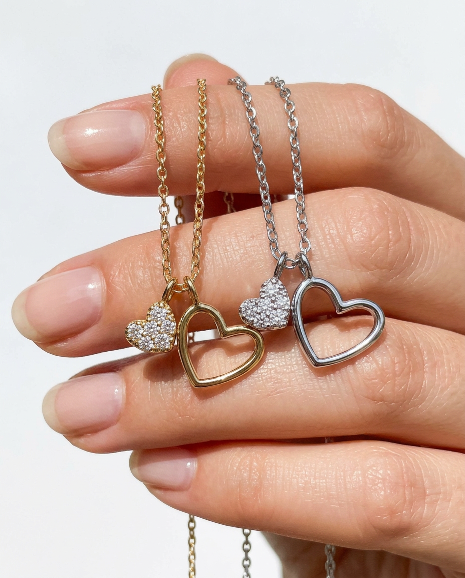 Heart Charms Necklace
