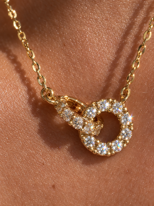 Pavé Link Necklace