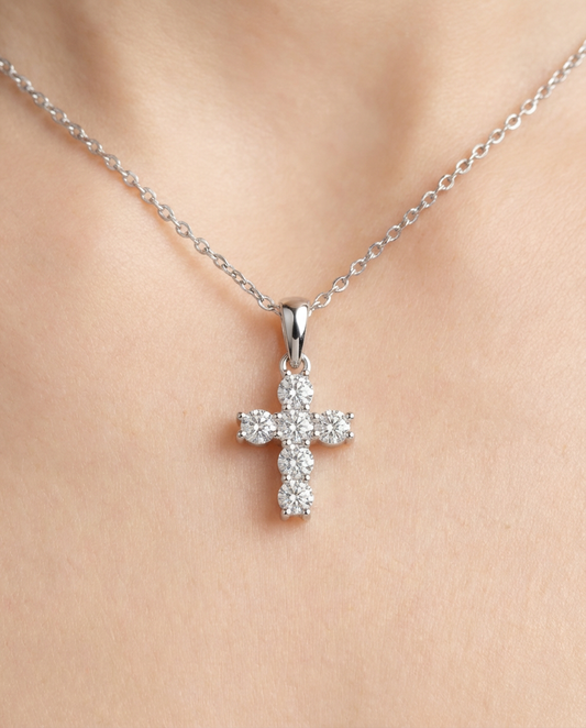Luce Cross Necklace