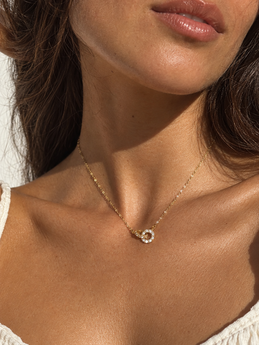 Pavé Link Necklace