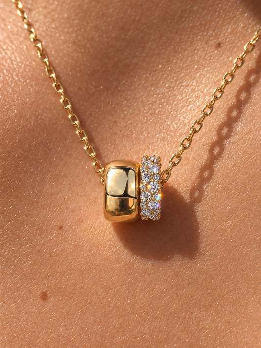Ring Duo Necklace