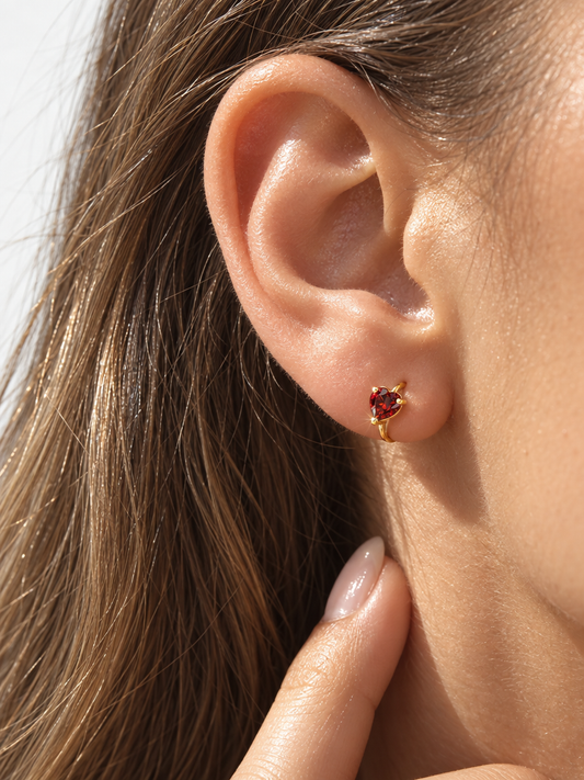 Red Heart Crystal Huggies
