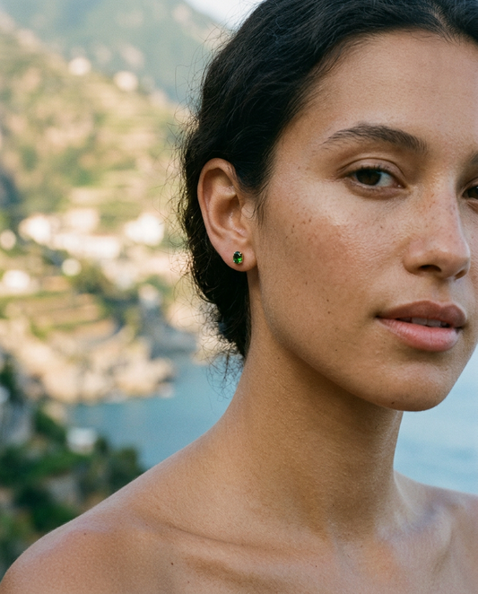 Emerald Studs