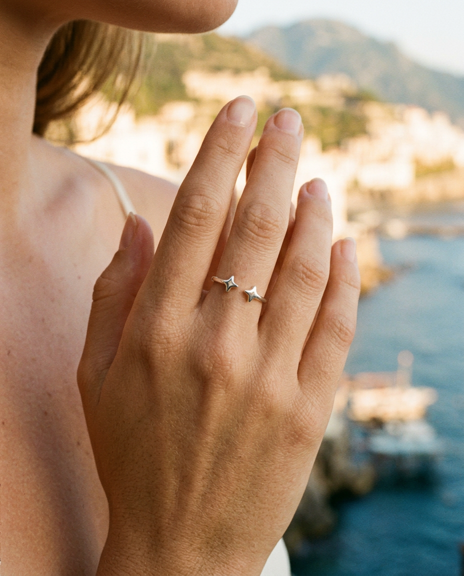 Open Star Ring
