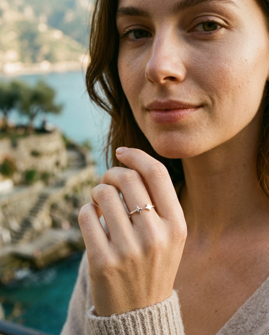 Open Star Ring