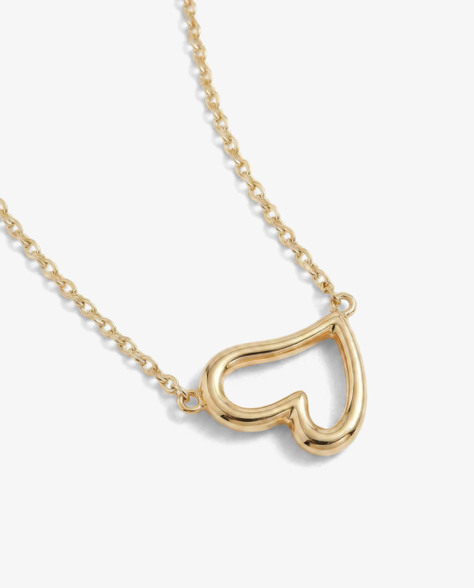 Floating Heart Necklace