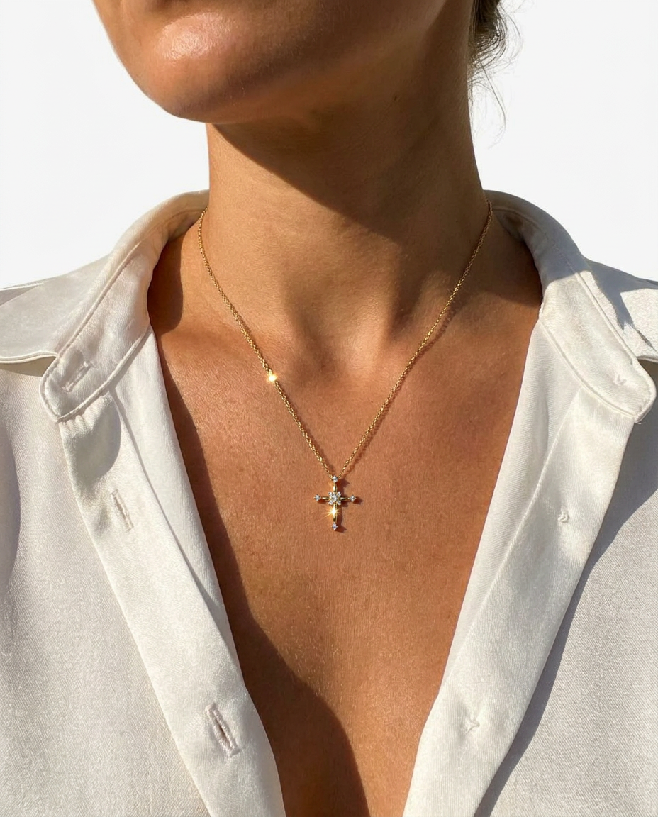 Star Cross Necklace
