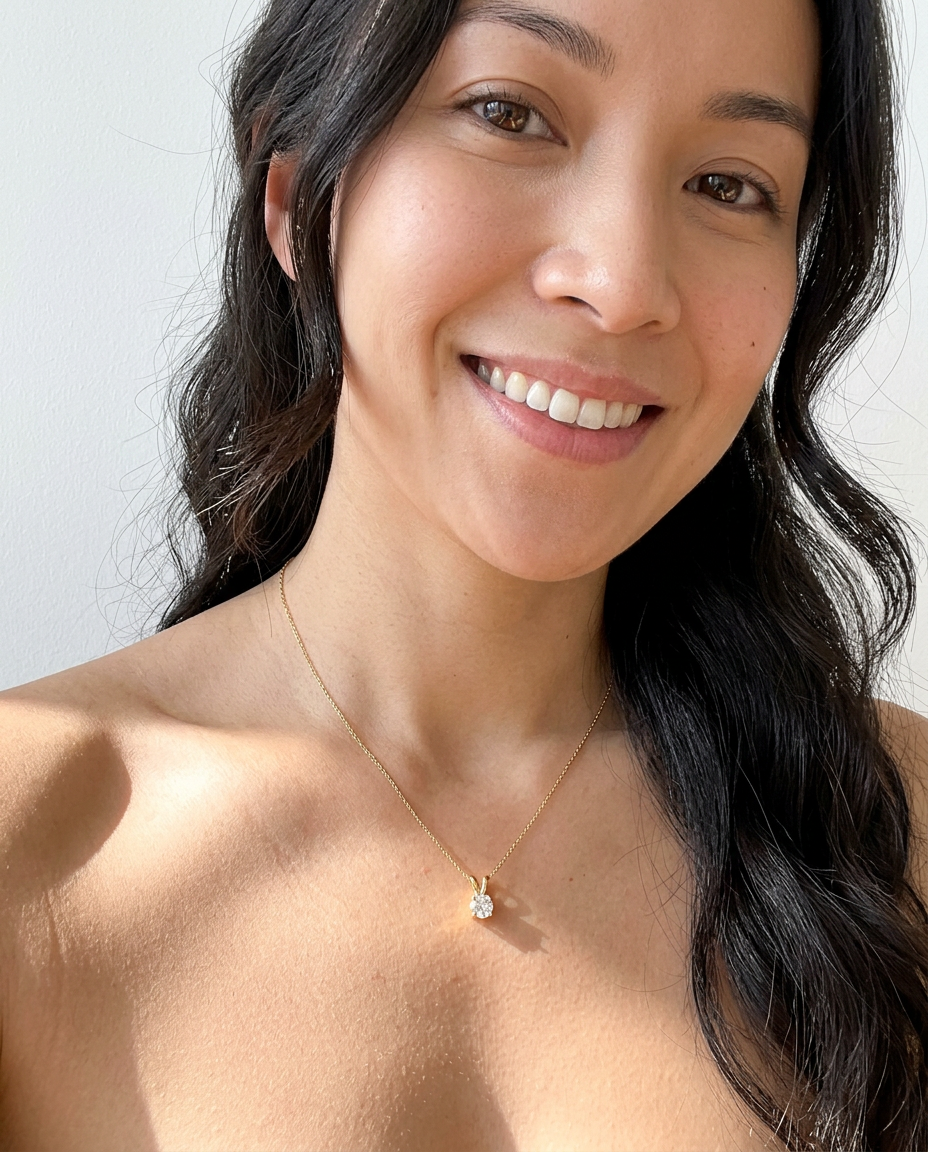 Rabbit Solitaire Necklace