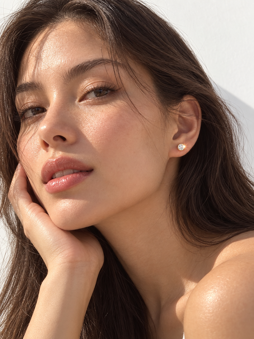 Classic Bezel Studs