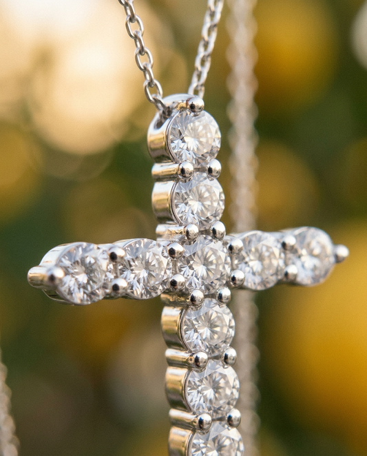Luce Cross Necklace