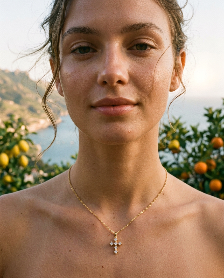 Firenze Cross Necklace