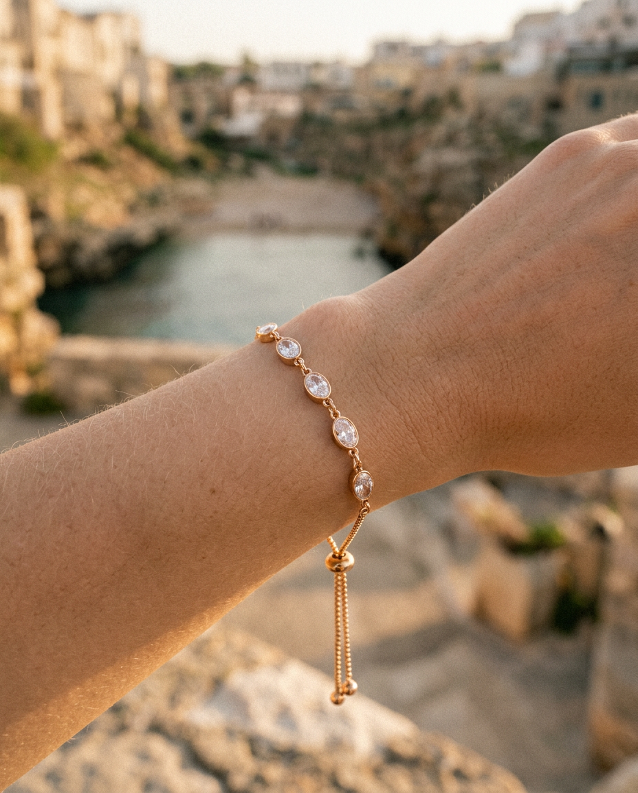 Marquise Zircon Bracelet