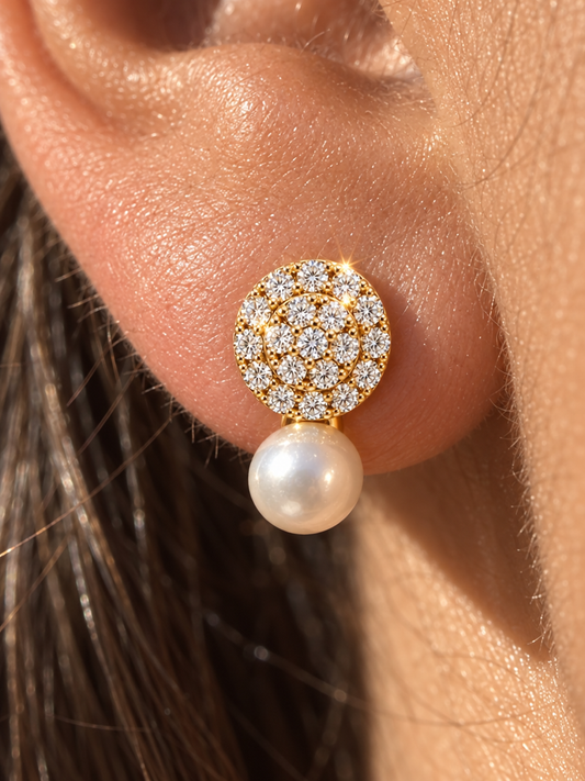 Aurora Pearl Stud