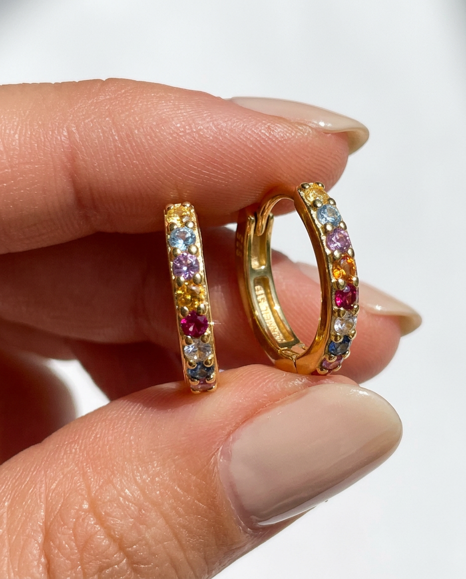 Multicolor Hoops