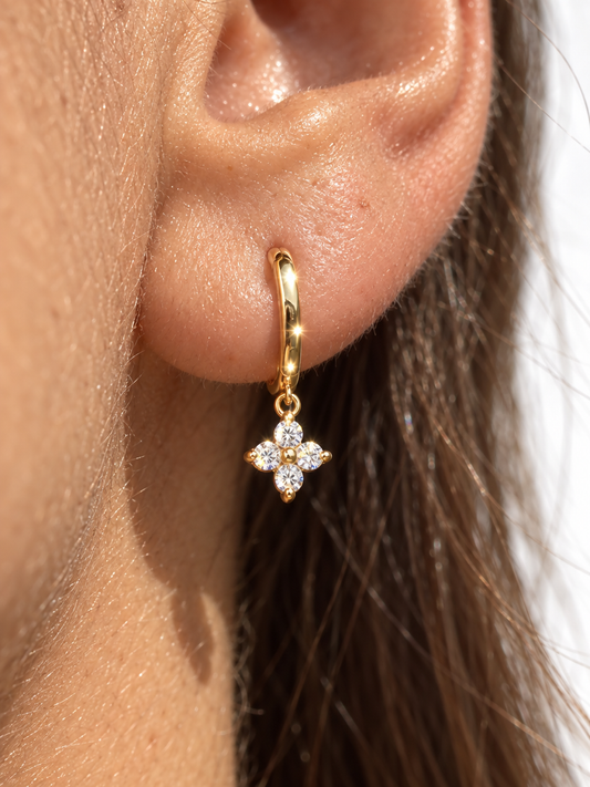Clover Drop Earrings