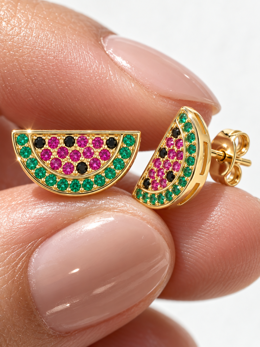 Watermelon Studs