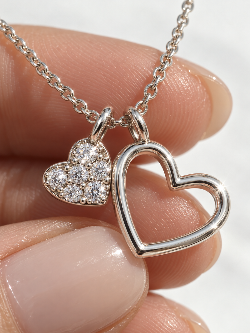 Heart Charms Necklace