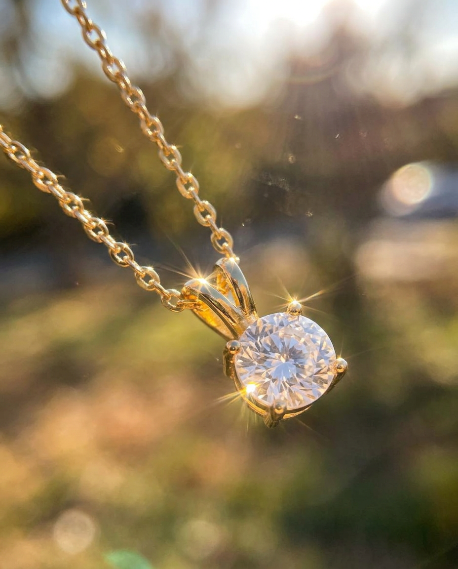 Rabbit Solitaire Necklace
