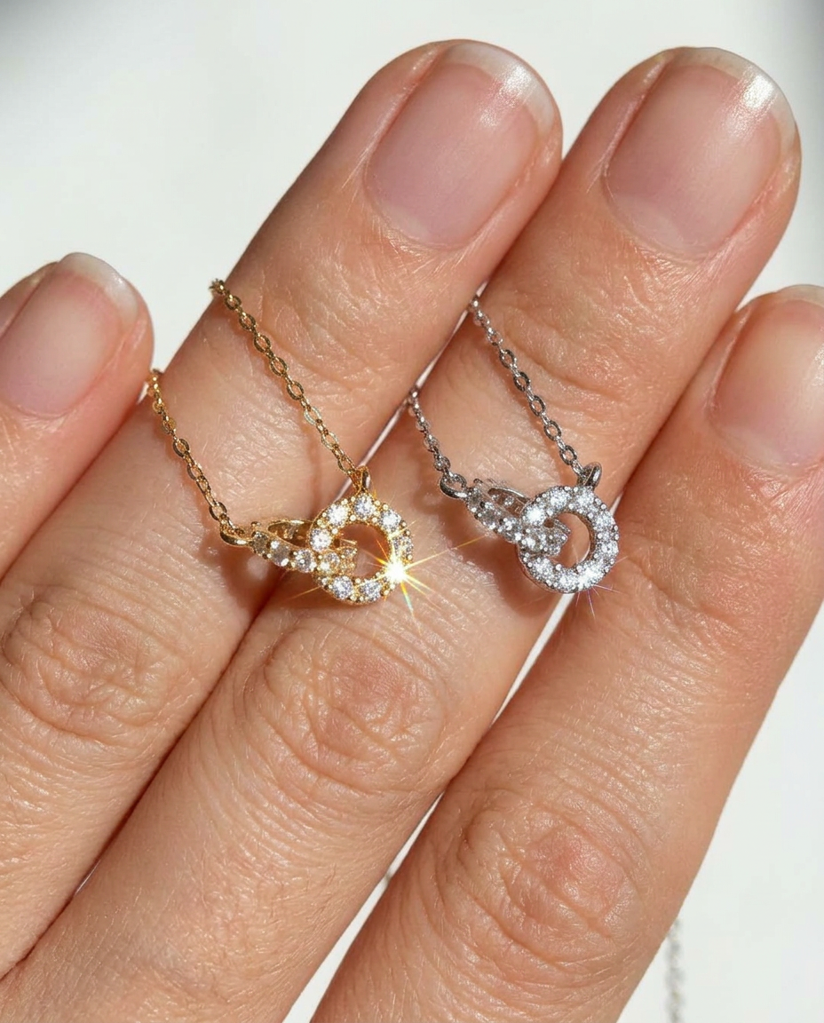 Pavé Link Necklace