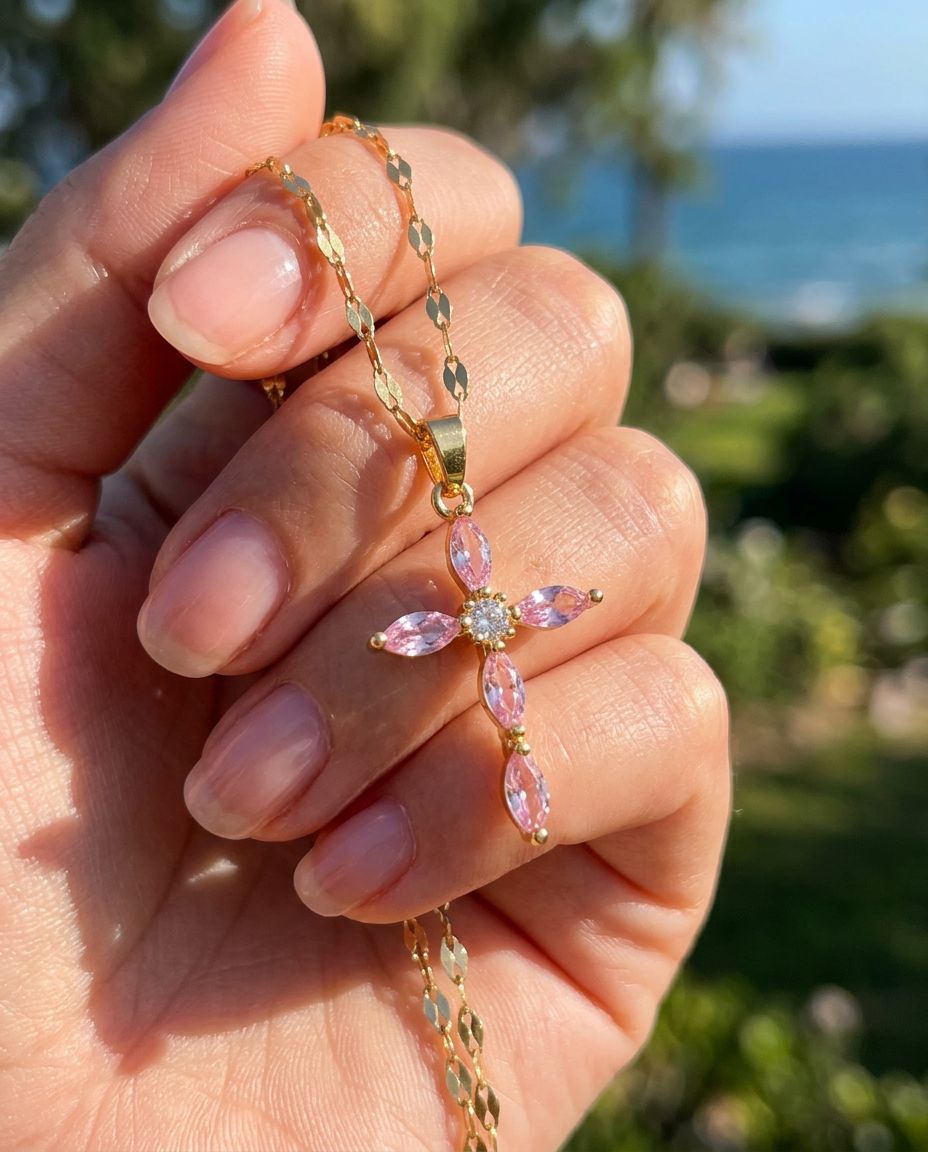 Portafino Cross Necklace