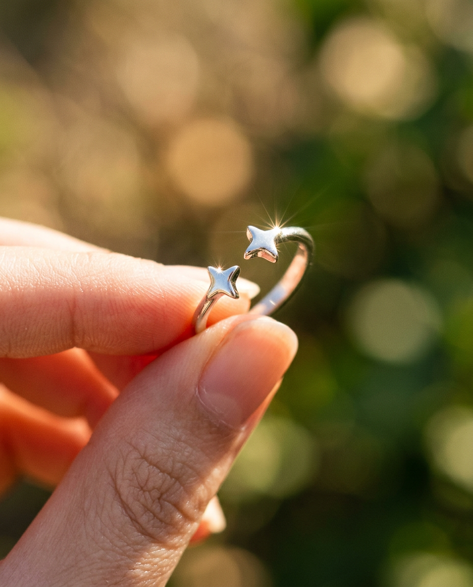 Open Star Ring