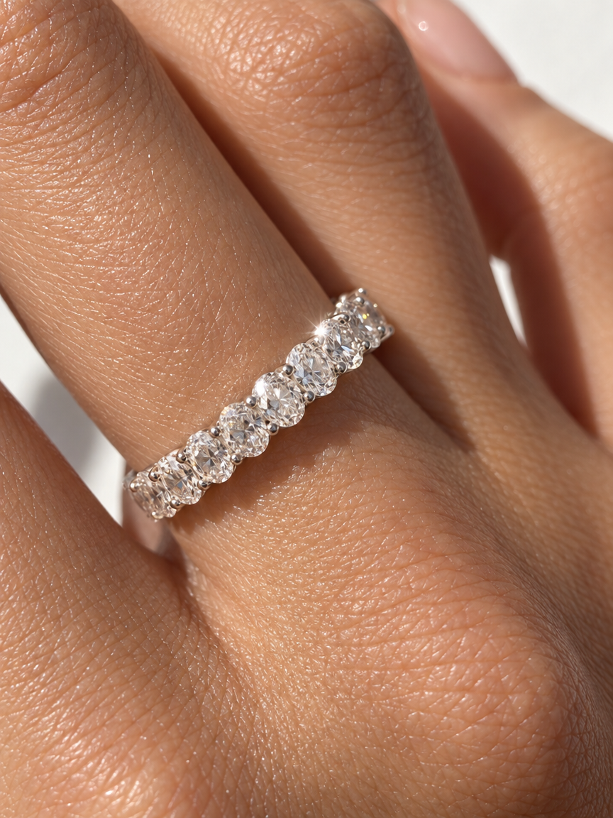 Oval Eternity Ring
