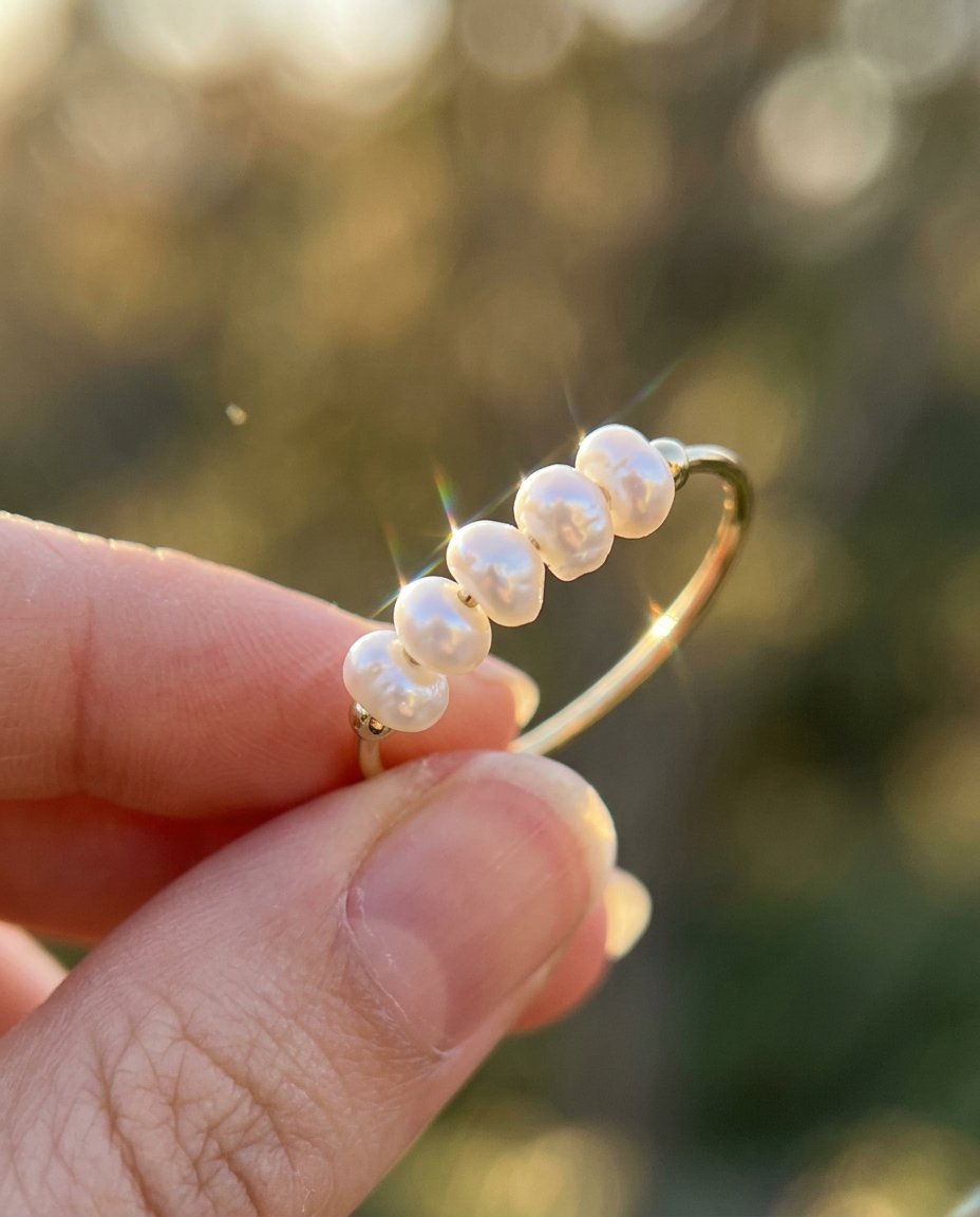 Five Pearl Ring