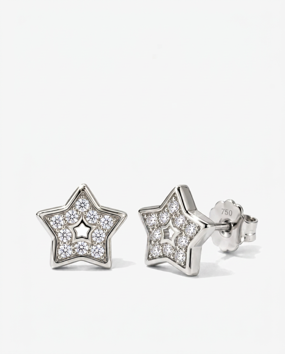 Sparkle Star Studs