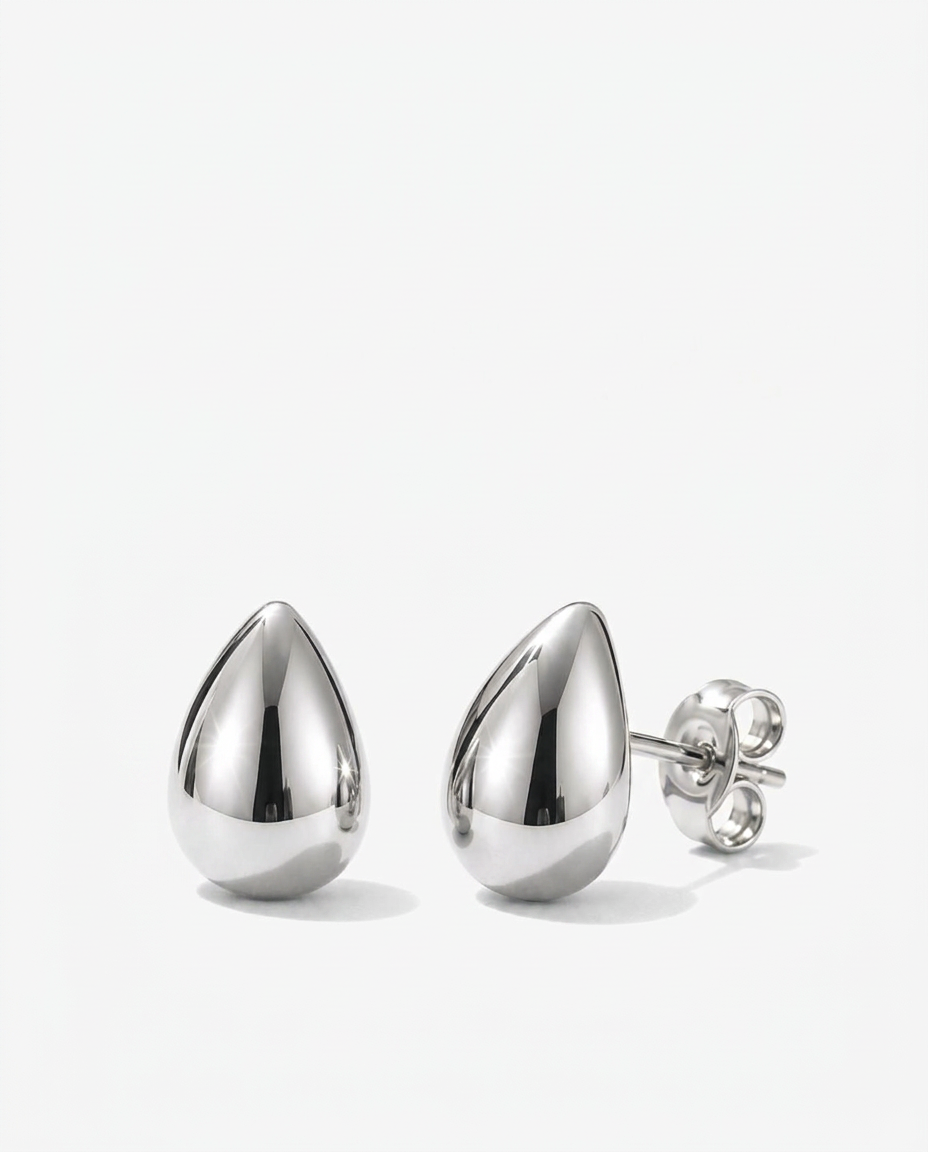 Water Drop Stud Earrings