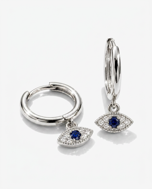 Evil Eye Drop Earrings