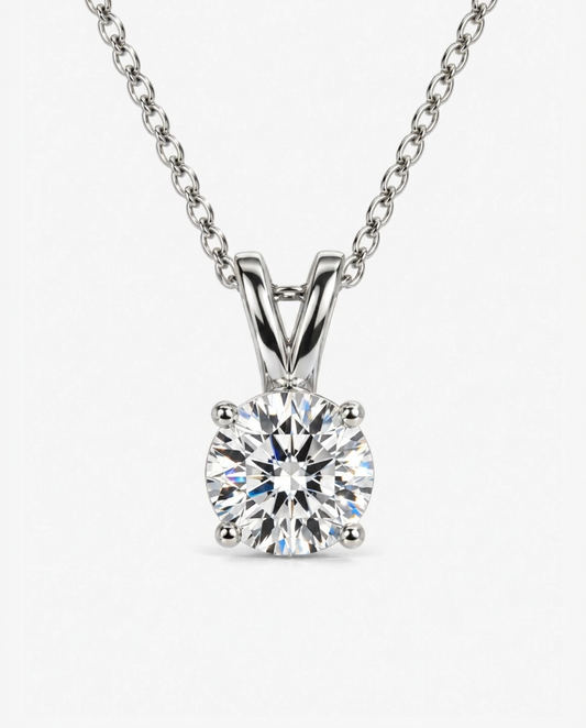 Rabbit Solitaire Necklace