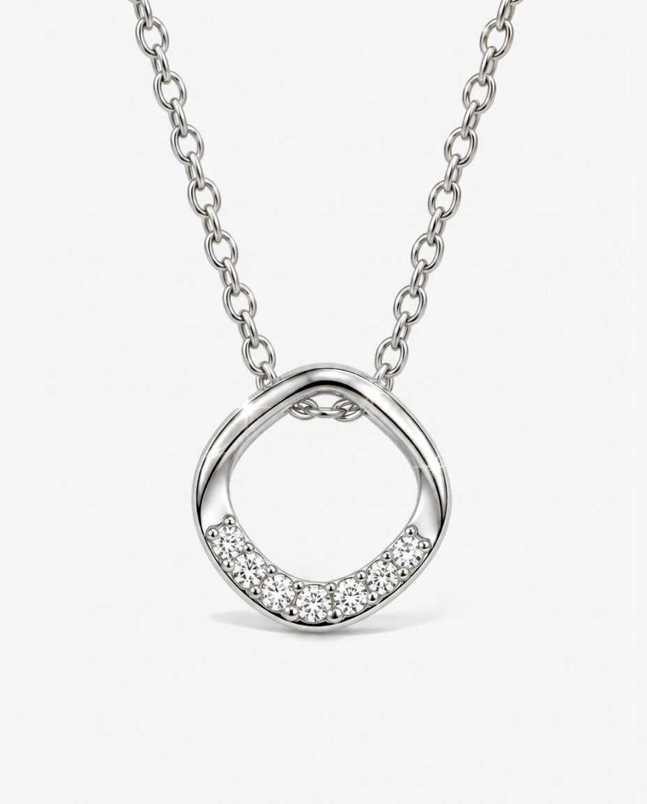 Soft Square Necklace