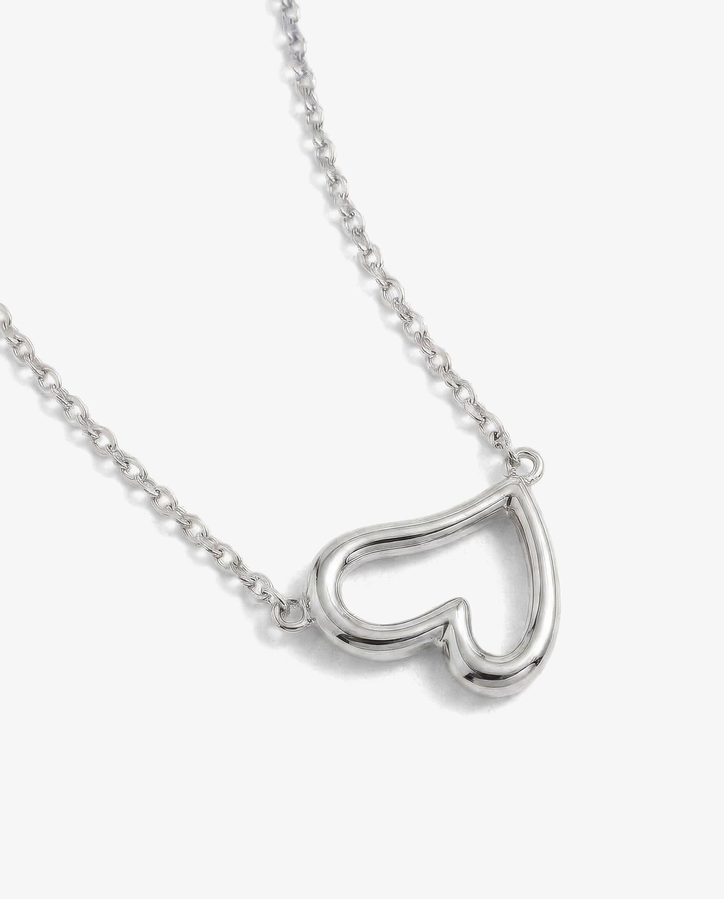 Floating Heart Necklace