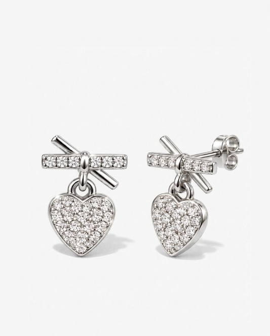 Sweetheart Drop Studs