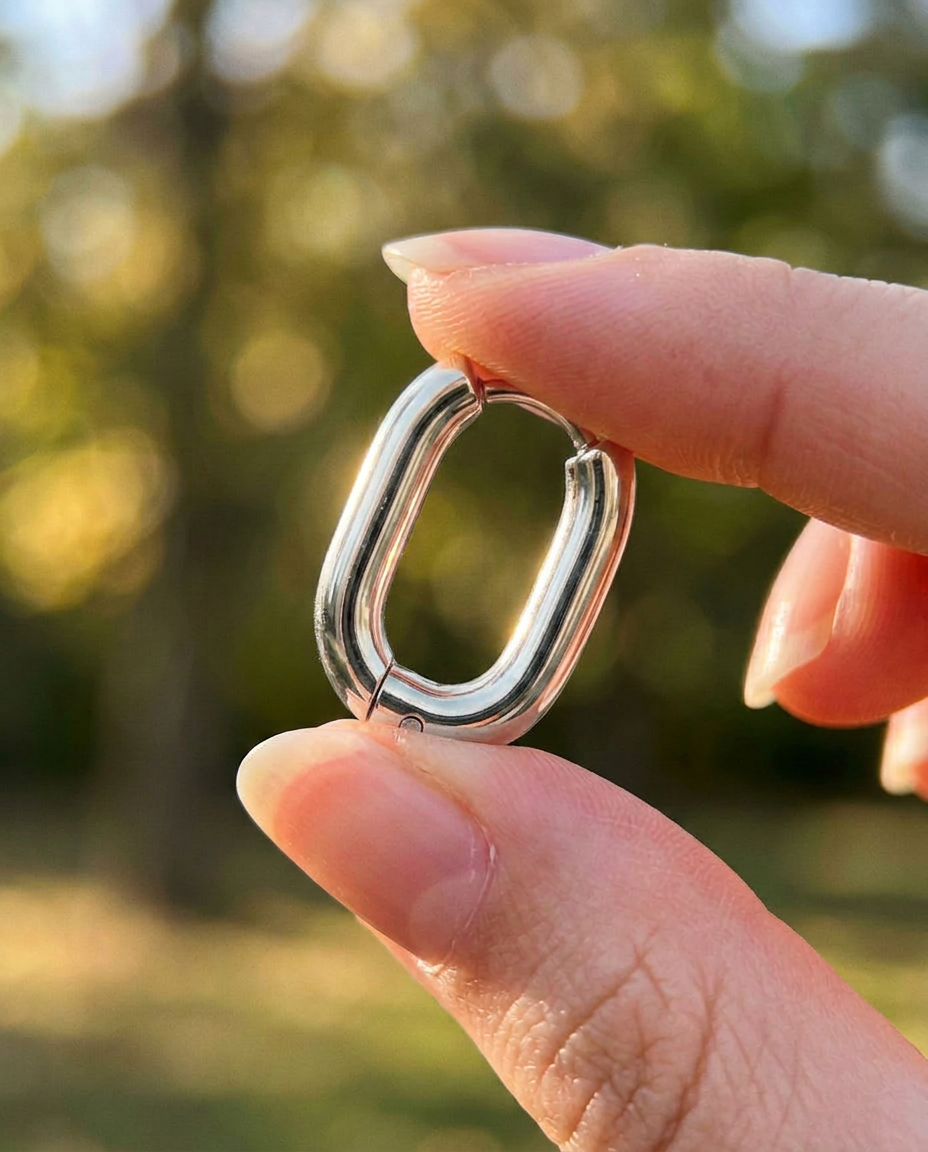 Chunky Open Hoops
