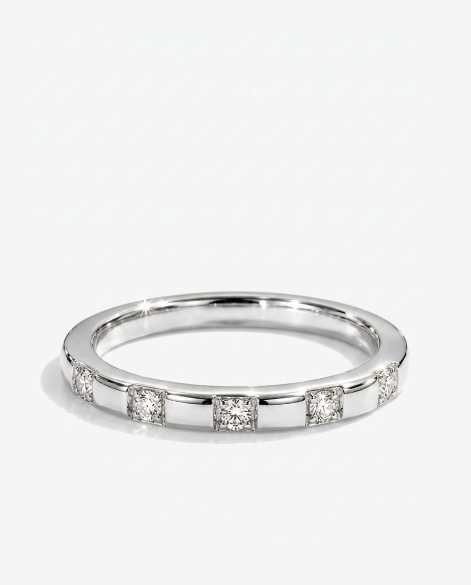 Satellite Stone Ring