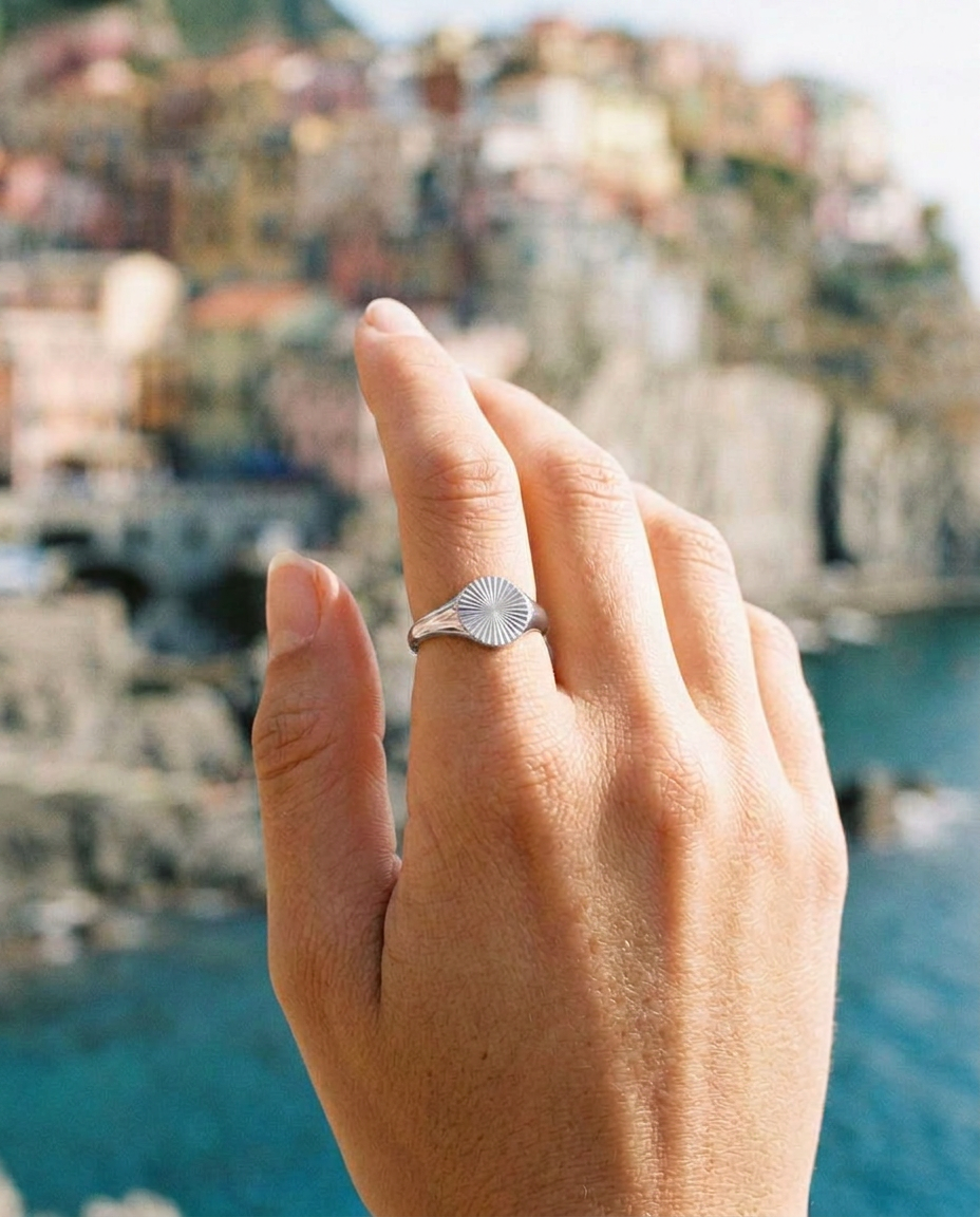 Sun Signet Ring