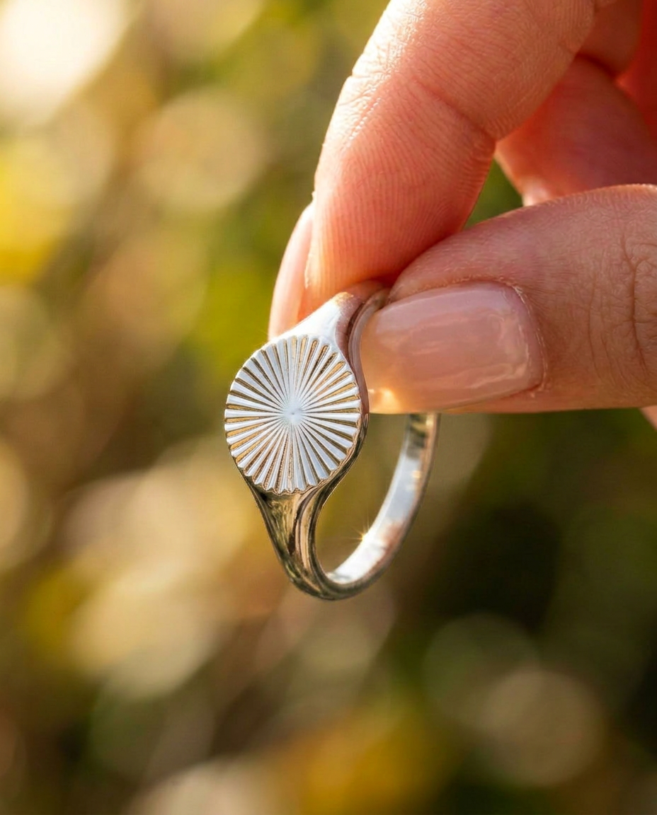 Sun Signet Ring