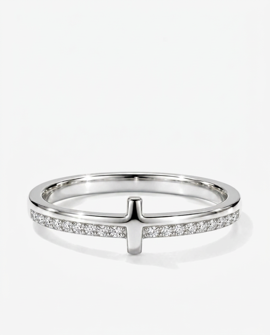 Sideways Cross Ring