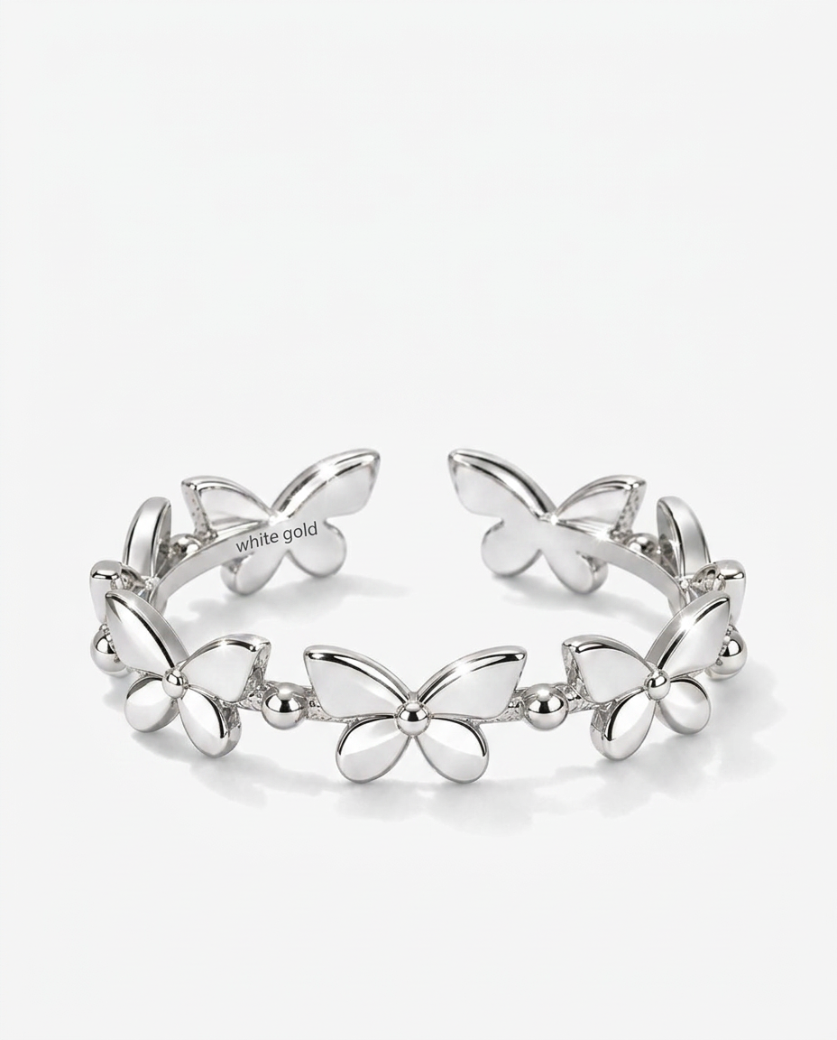 The Butterfly Wreath Ring